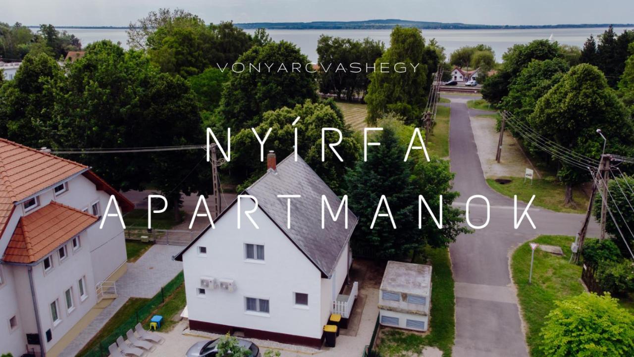 Nyirfa Apartman Vonyarcvashegy Luaran gambar