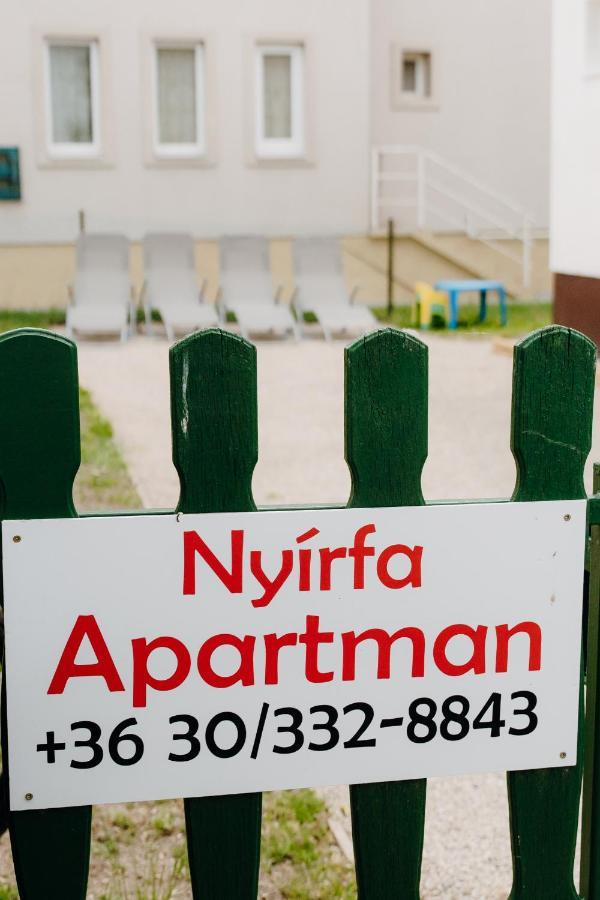 Nyirfa Apartman Vonyarcvashegy Luaran gambar